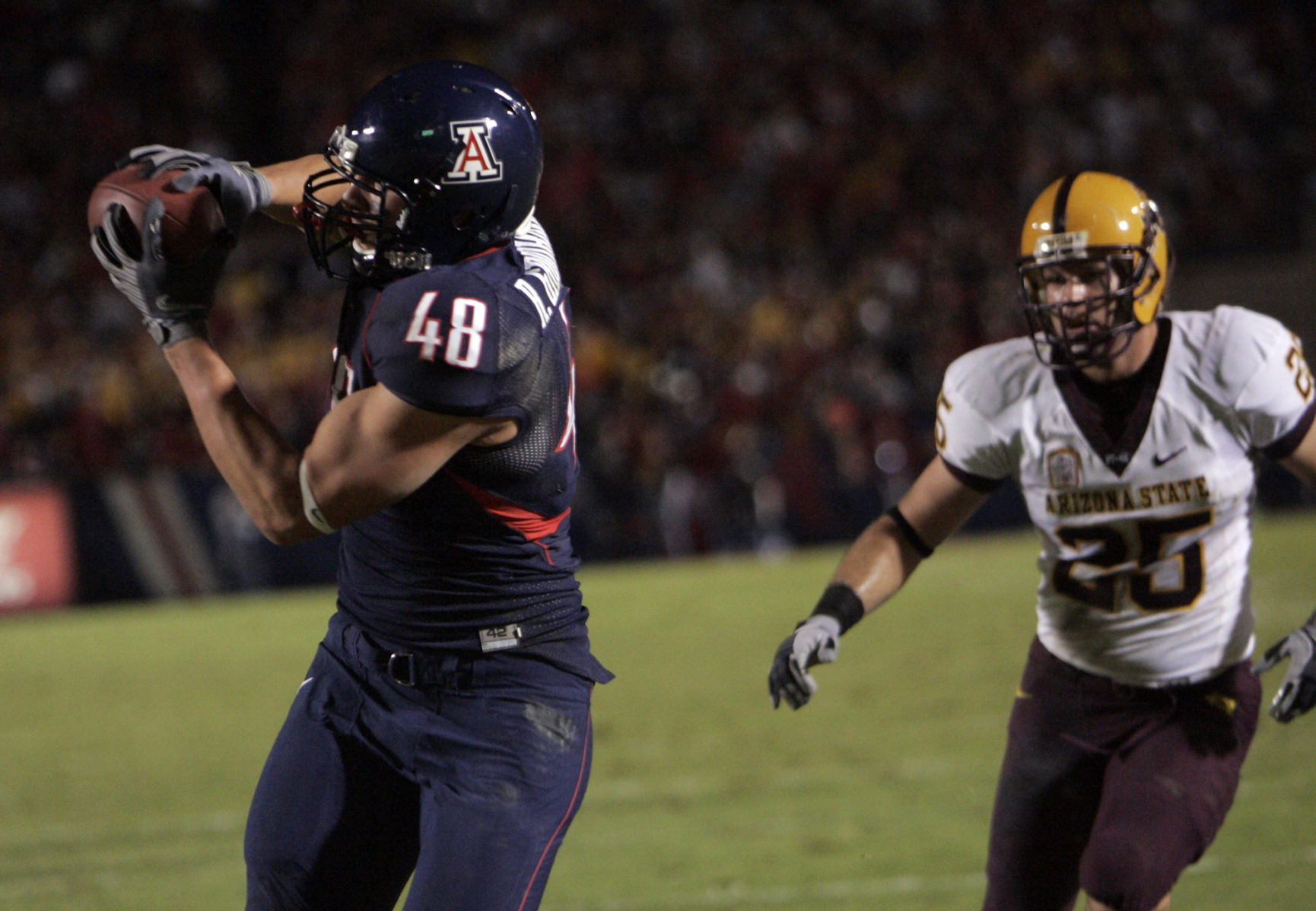 University of Arizona football player Rob Gronkowski